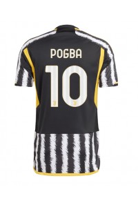 Juventus Paul Pogba #10 Voetbaltruitje Thuis tenue 2023-24 Korte Mouw